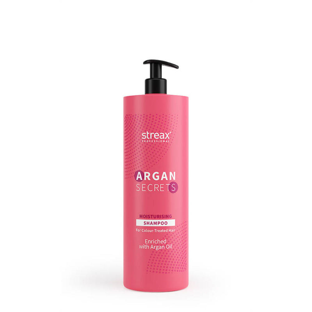 Streax Professional Argan Secrets Colour Protect Shampoo, Enriched With Argan Oil & UV Filter, 1.5 litres Buy at Indicrest Image 9