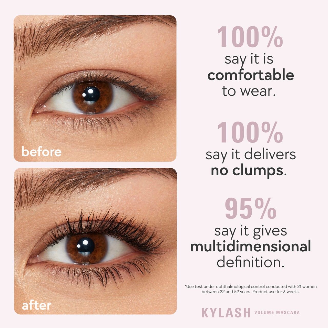 Kylie Cosmetics Cream Volume Mascara Black 001, 12ml