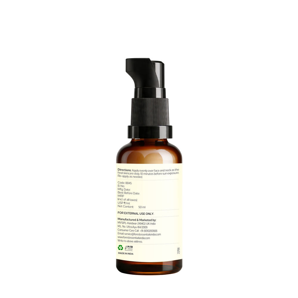 Forest Essentials Sheer Sun Fluid Sunscreen SPF 50 PA++++, 50ml