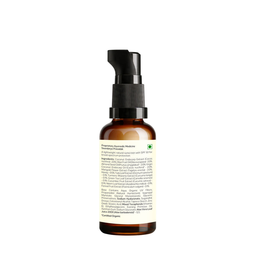 Forest Essentials Sheer Sun Fluid Sunscreen SPF 50 PA++++, 50ml