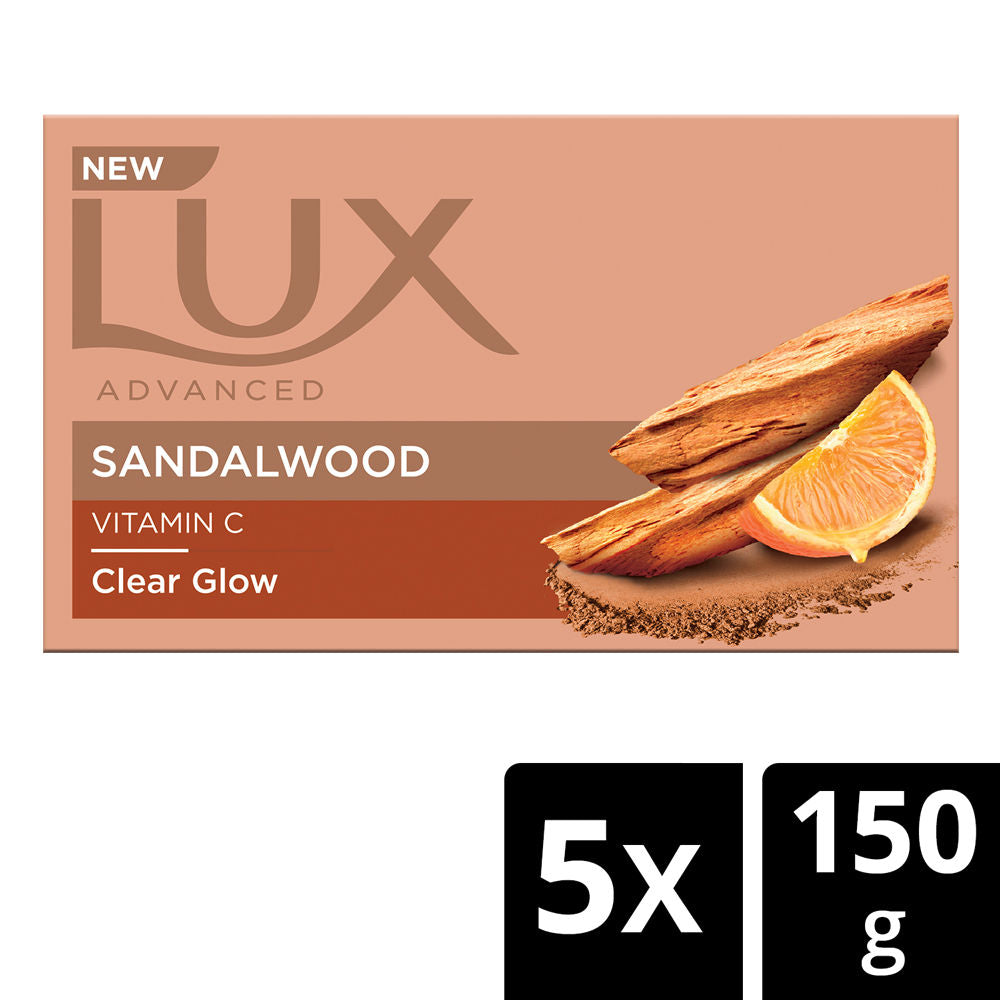 Lux Advanced Sandalwood With Vitamin C Bath Soap, 750g Buy at Indicrest