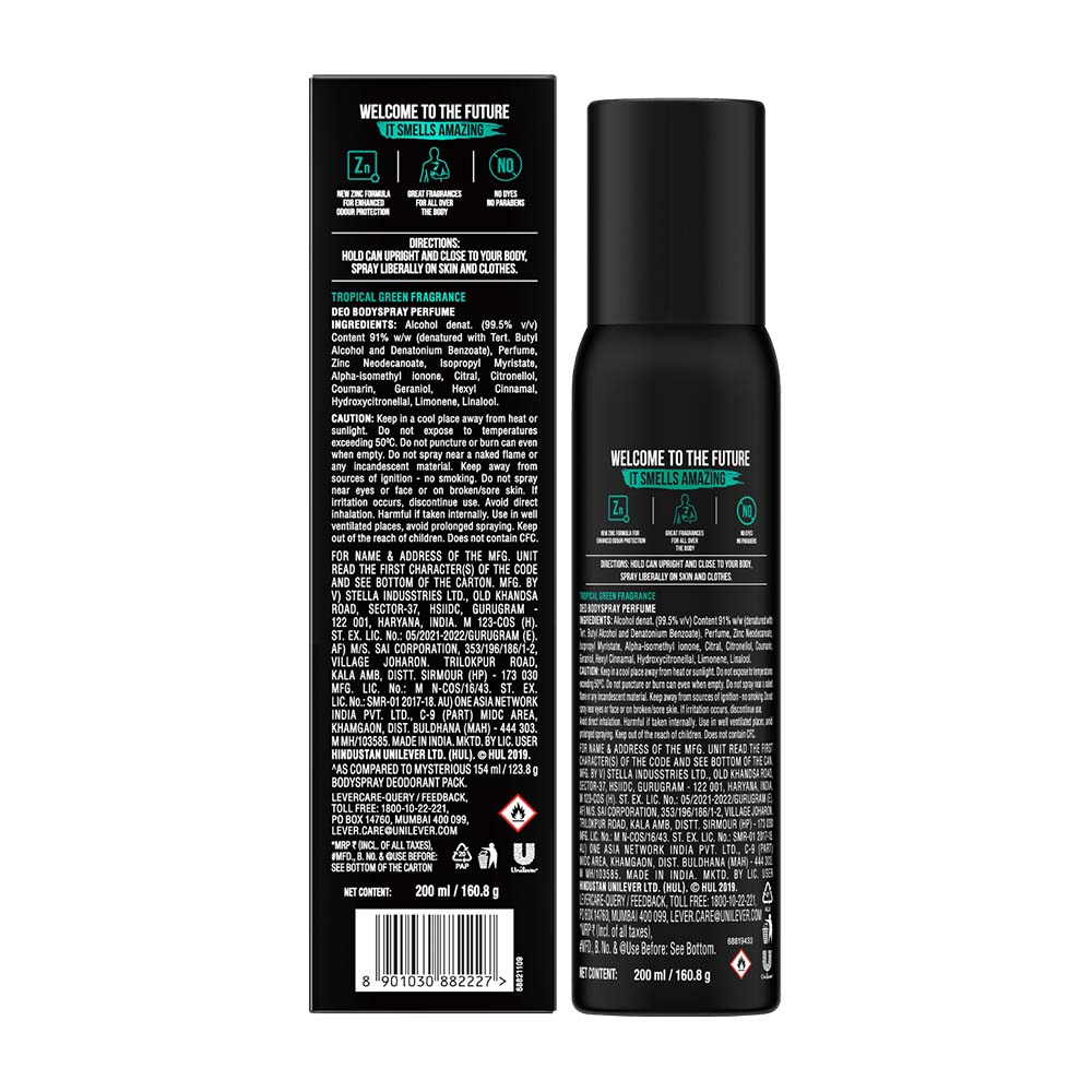 Axe Sigture Mysterious Long Lasting No Gas Body Deodorant, 200ml Buy at Indicrest Image 3