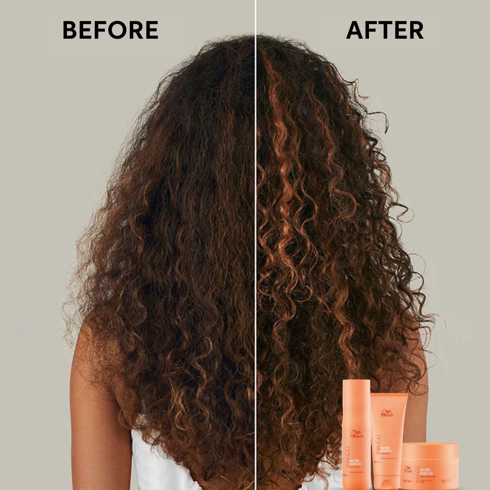 Wella Professionals Invigo Nutri Enrich Conditioner For Dry, Frizzy & Damaged Hair With Goji Berry, 200ml Buy at Indicrest Image 3