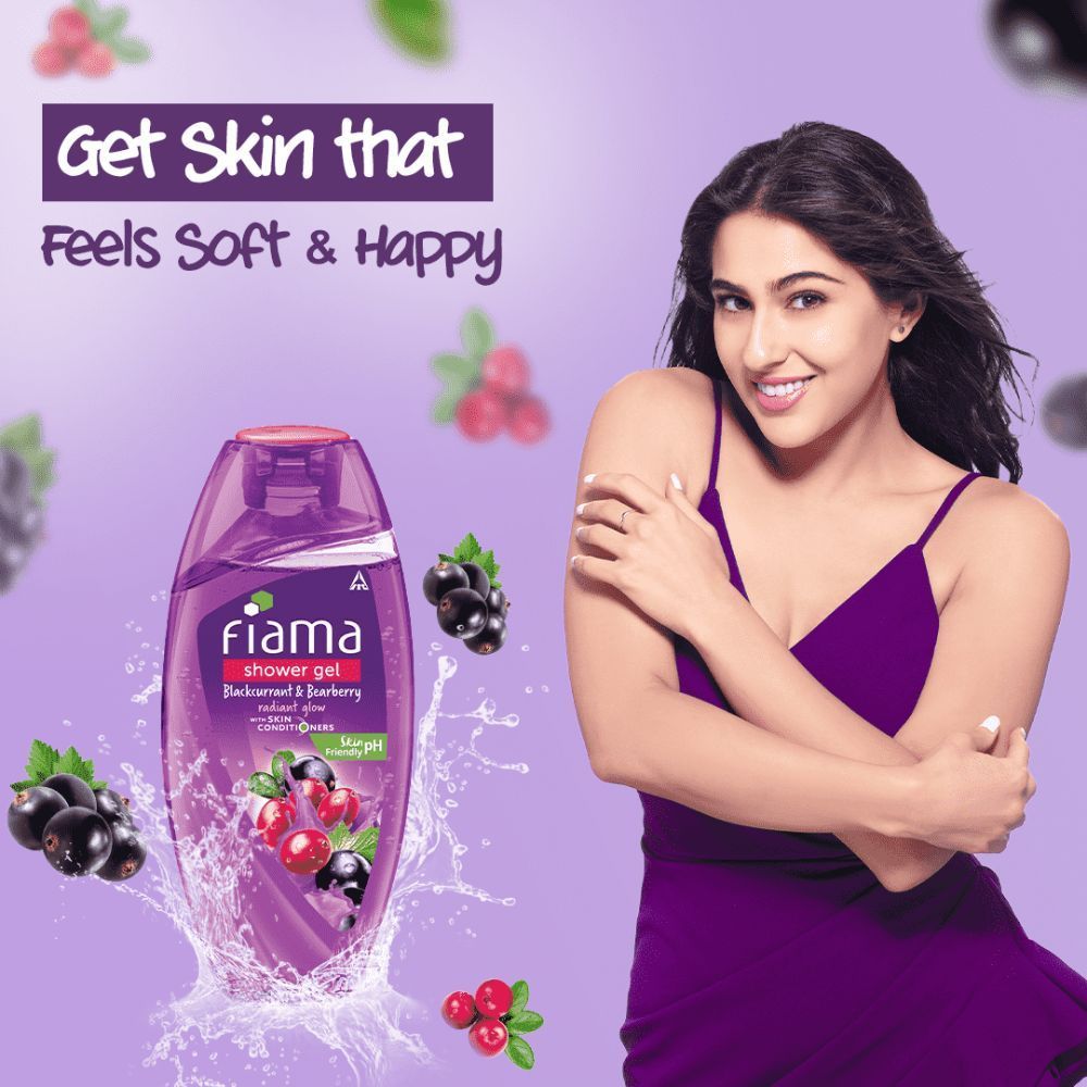 Fiama Shower Gel Blackcurrant & Bearberry Body Wash, Radiant Glowing & Hydrating Skin, 250ml Buy at Indicrest Image 6
