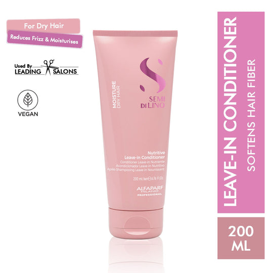 ALFAPARF MILANO Leave In Conditioner For Dry, Frizzy Hair, Hydrating Formula with Flaxseeds, 200ml, Buy from Indicrest
