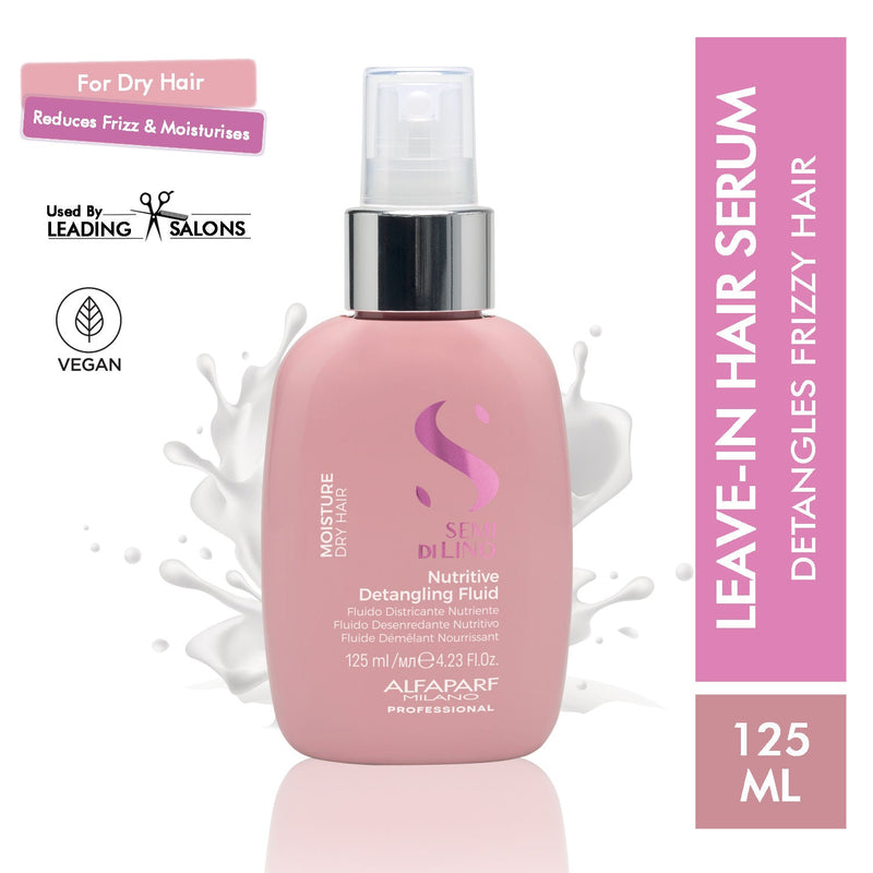 ALFAPARF MILANO Nutritive Detangling Serum For Frizzy & Dry Hair, Sulfate Free, 125ml, Buy from Indicrest