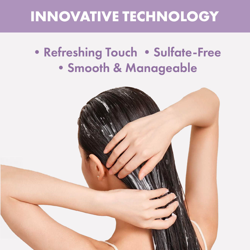 ALFAPARF MILANO Smoothing Conditioner for Dry & Frizzy Hair, Sulfate & Paraben Free, 200ml