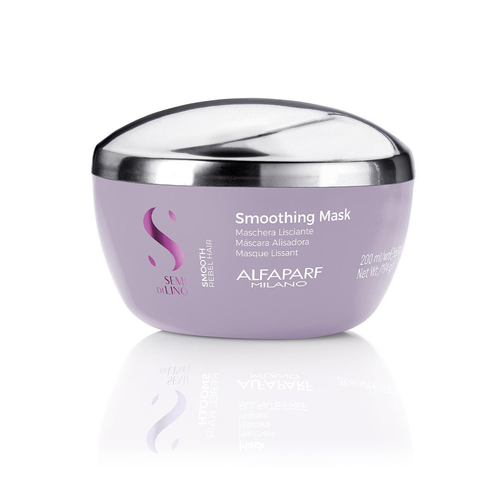 ALFAPARF MILANO Ultra Smoothing Hair Mask for Dry & Frizzy Hair Restores Smoothness & Texture, 200ml