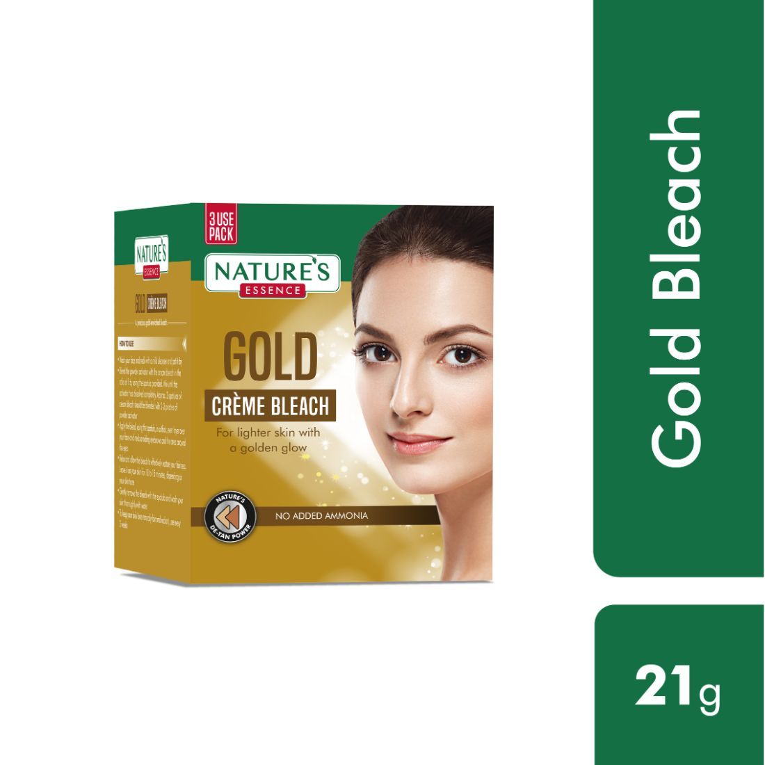 Nature's Essence Gold Creme Bleach, 21g Buy at Indicrest