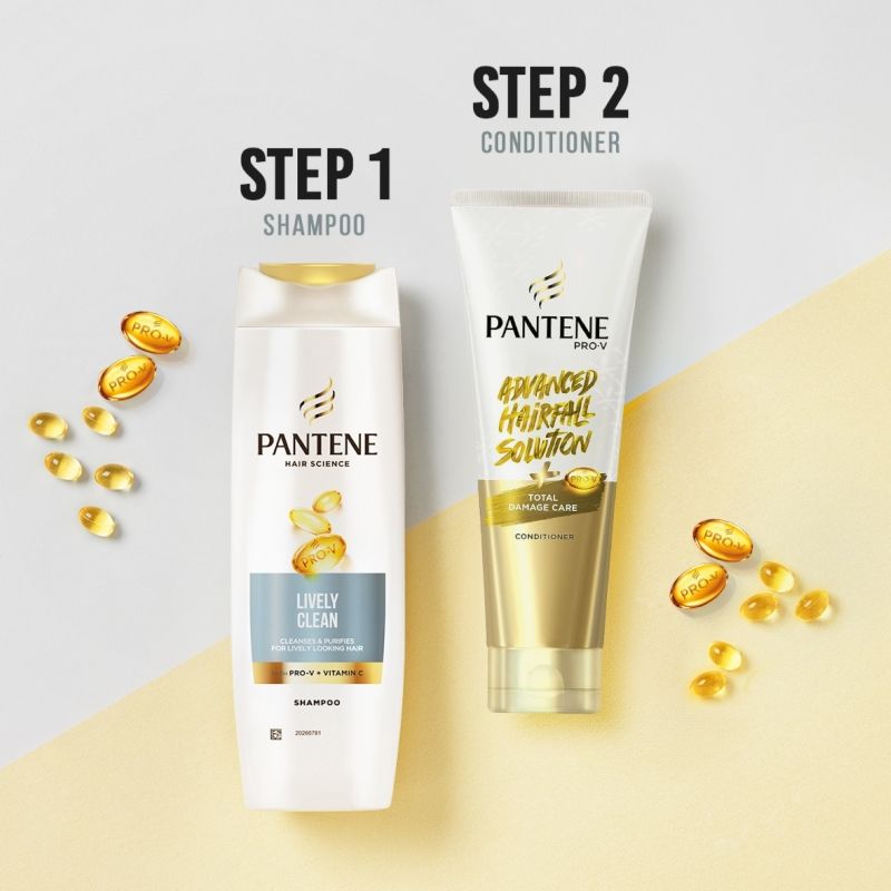 Pantene Advanced Hair Care Solution Lively Clean Shampoo, 400ml Buy at Indicrest Image 5