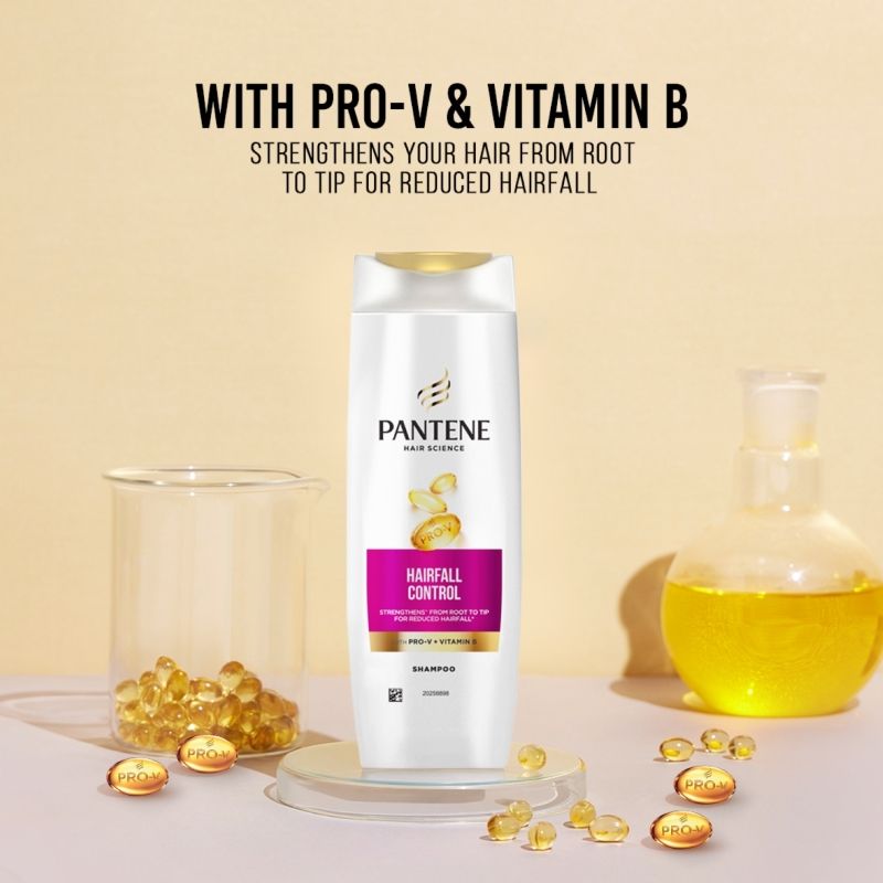 Pantene Advanced Hair Fall Solution Hair Fall Control Shampoo, 180ml Buy at Indicrest Image 3
