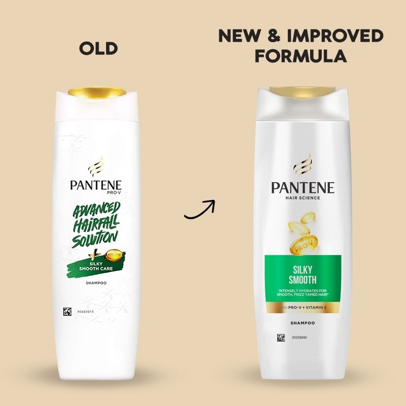Pantene Advanced Hair Fall Solution Silky Smooth Care Shampoo, 180ml Buy at Indicrest Image 2