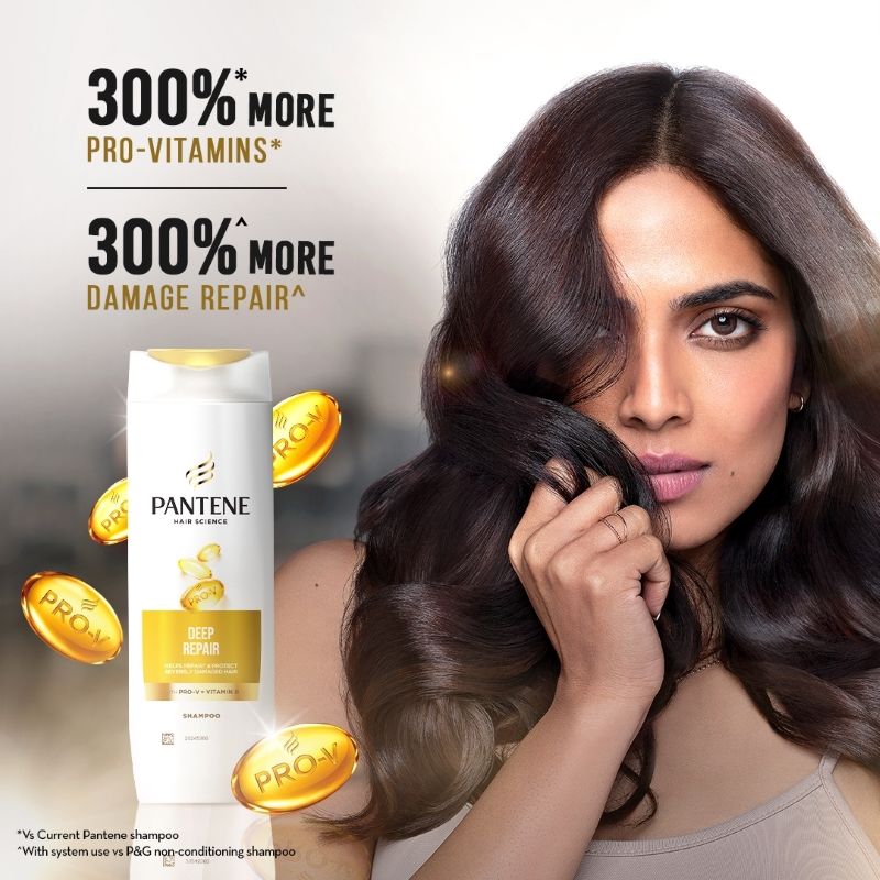 Pantene Advanced Hair Fall Solution Total Damage Care Shampoo, 180ml Buy at Indicrest Image 7