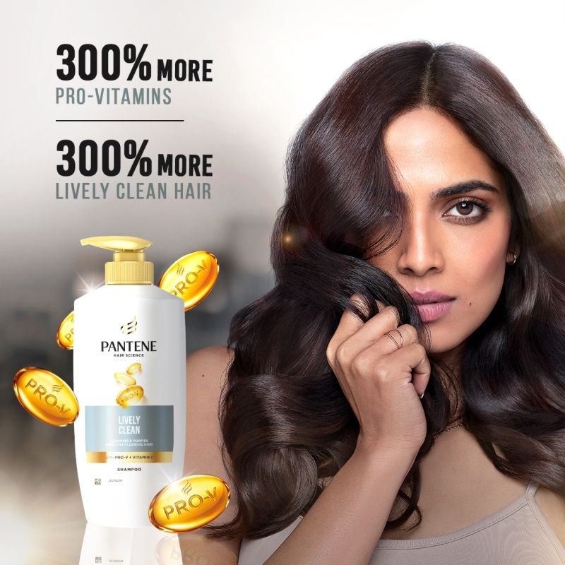 Pantene Advanced Hair Care Solution Lively Clean Shampoo, 650ml Buy at Indicrest Image 6