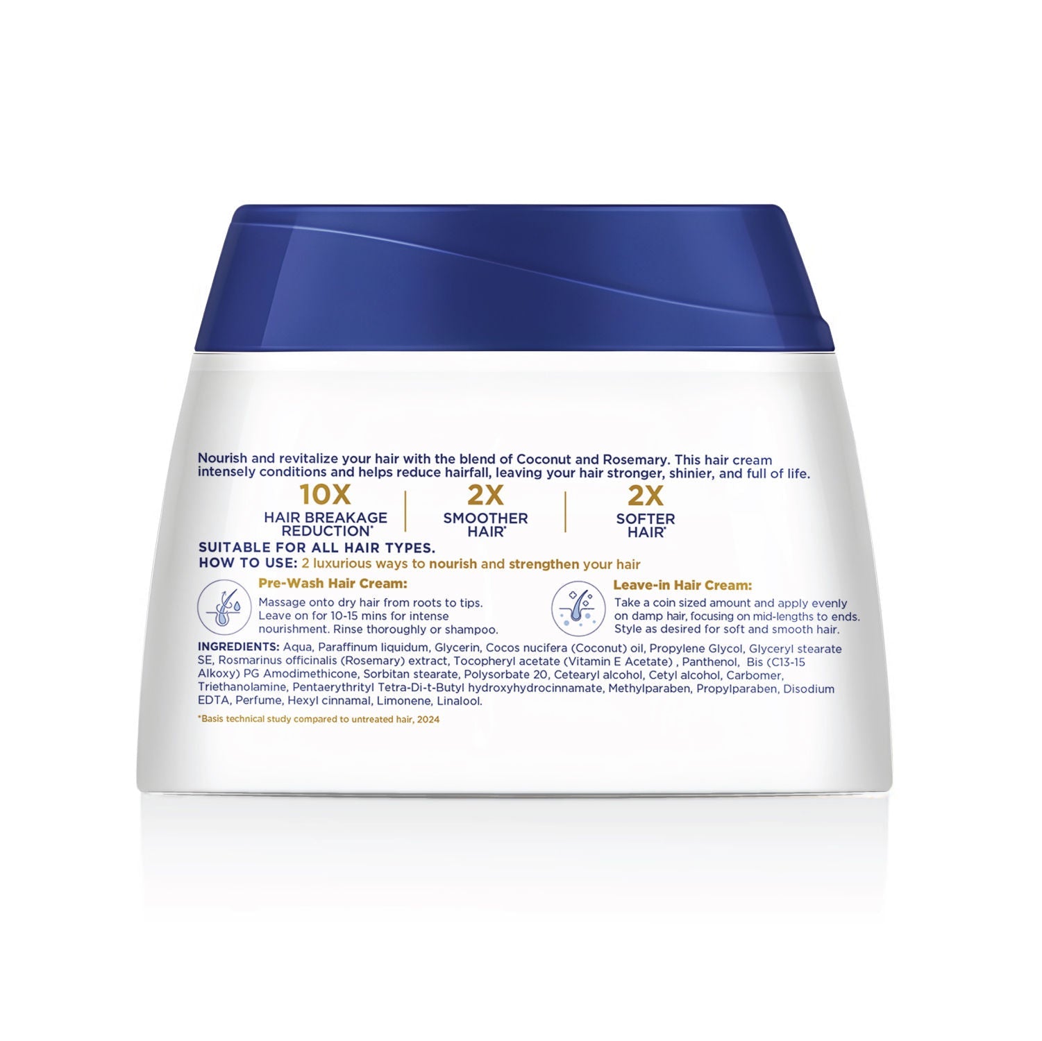 Parachute Advansed Coconut & Rosemary Hair Cream, 210g Buy at Indicrest Image 3