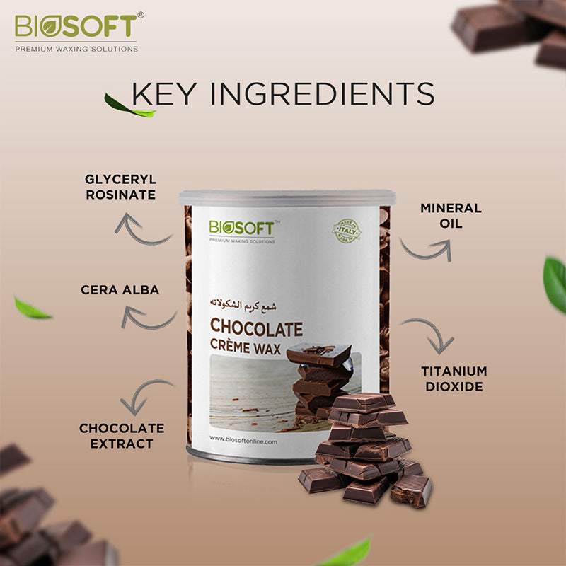 Biosoft Liposoluble Chocolate Cream Wax, 800g Buy at Indicrest Image 6