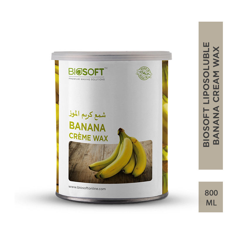 Biosoft Liposoluble Banana Cream Wax, 800g Buy at Indicrest