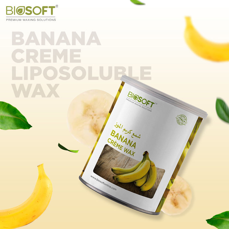 Biosoft Liposoluble Banana Cream Wax, 800g Buy at Indicrest Image 4