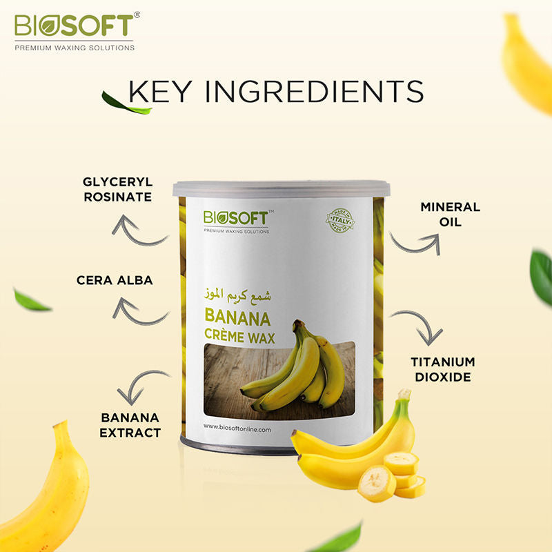 Biosoft Liposoluble Banana Cream Wax, 800g Buy at Indicrest Image 6