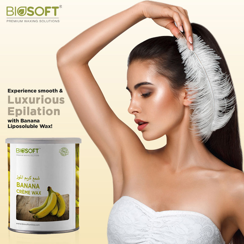 Biosoft Liposoluble Banana Cream Wax, 800g Buy at Indicrest Image 7