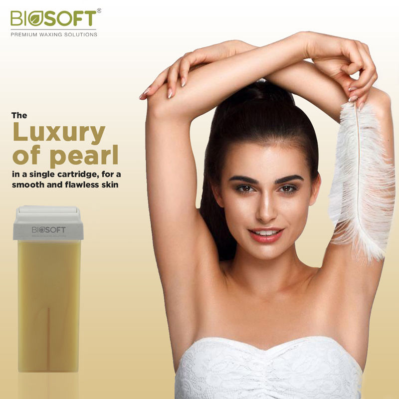 Biosoft Liposoluble Pearl Cream Wax, 100ml Buy at Indicrest Image 7