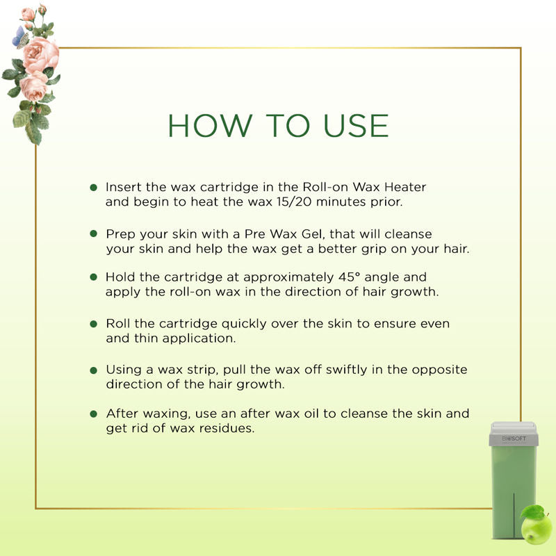 Biosoft Liposoluble Green Apple Cream Wax, 100ml Buy at Indicrest Image 5