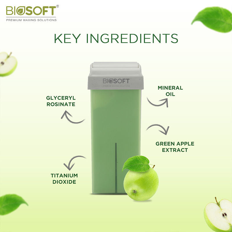 Biosoft Liposoluble Green Apple Cream Wax, 100ml Buy at Indicrest Image 6