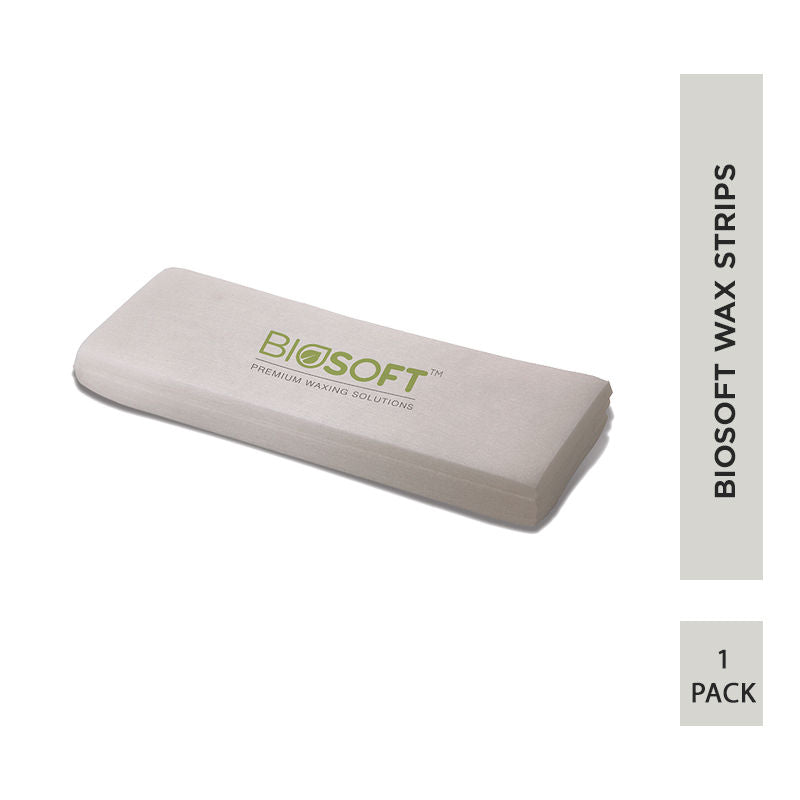 Biosoft Wax Strips, 100 Piece Buy at Indicrest