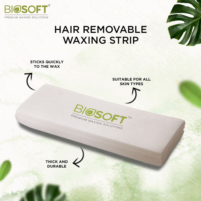 Biosoft Wax Strips, 100 Piece Buy at Indicrest Image 4