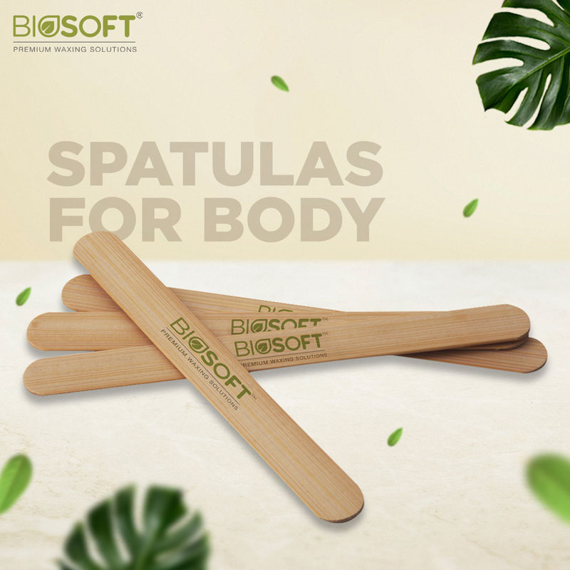 Biosoft Disposable Wooden Spatula, 100 Piece Buy at Indicrest Image 2