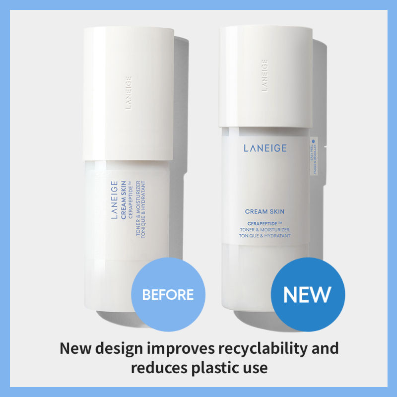 LANEIGE Cream Skin Cerapeptide Toner & Moisturizer, 170ml