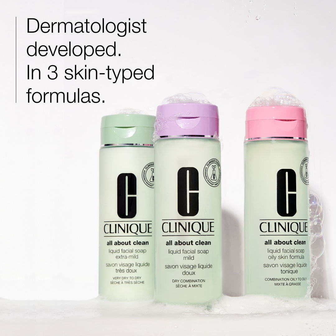 Clinique Liquid Facial Soap Extra Mild - Very Dry to Dry Skin, Facewash, 200ml