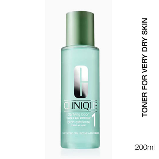 Clinique Clarifying Lotion 1, Toner With Salicylic Acid, 200ml, Buy from Indicrest