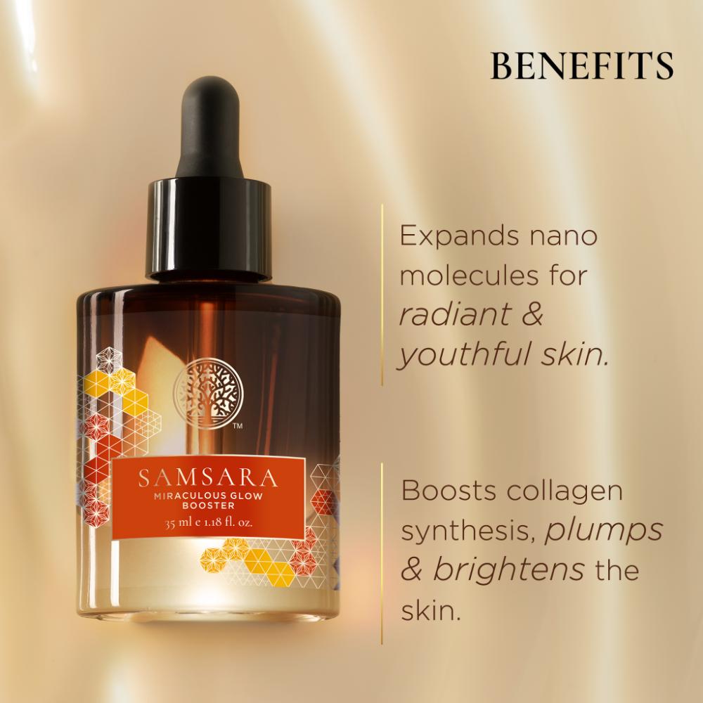Forest Essentials Samsara Miraculous Glow Booster Anti-Ageing Day Serum, 35ml