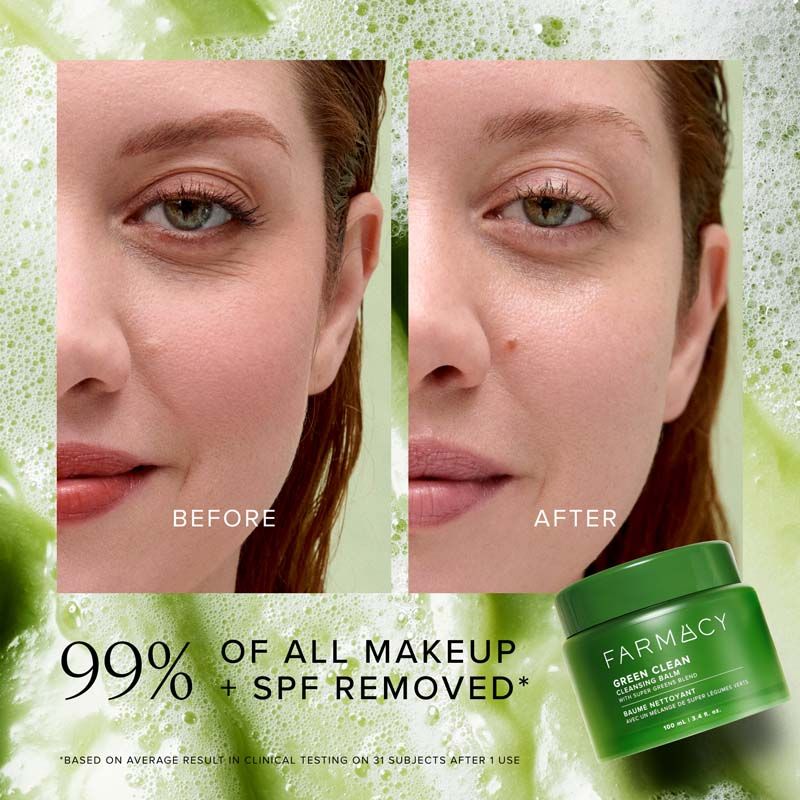 Farmacy Beauty Green Clean Makeup Removing Cleansing Balm, 100ml