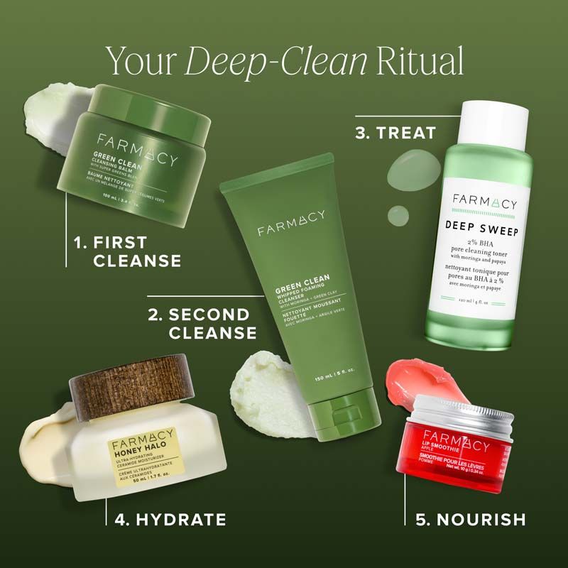 Farmacy Beauty Green Clean Makeup Removing Cleansing Balm, 200ml