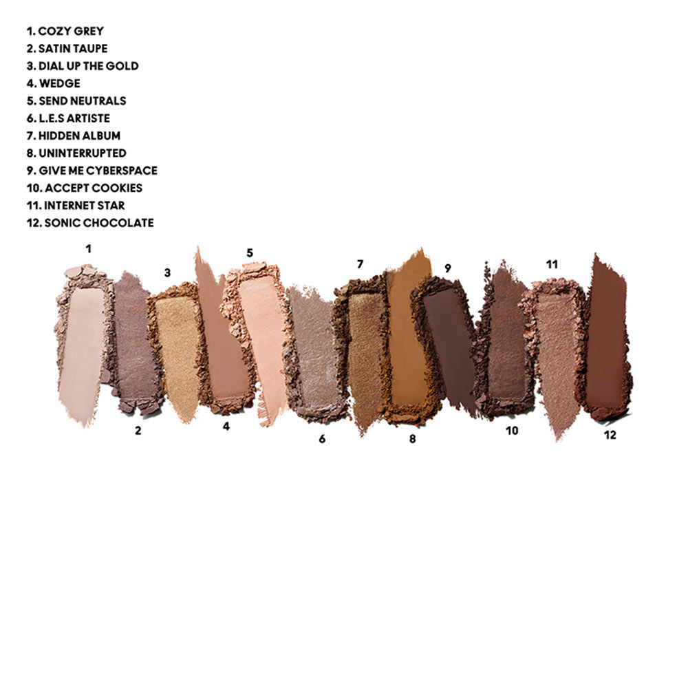 M.A.C Connect In Colour Eye Shadow Palette X12 - Unfiltered Nudes, 12.2 g
