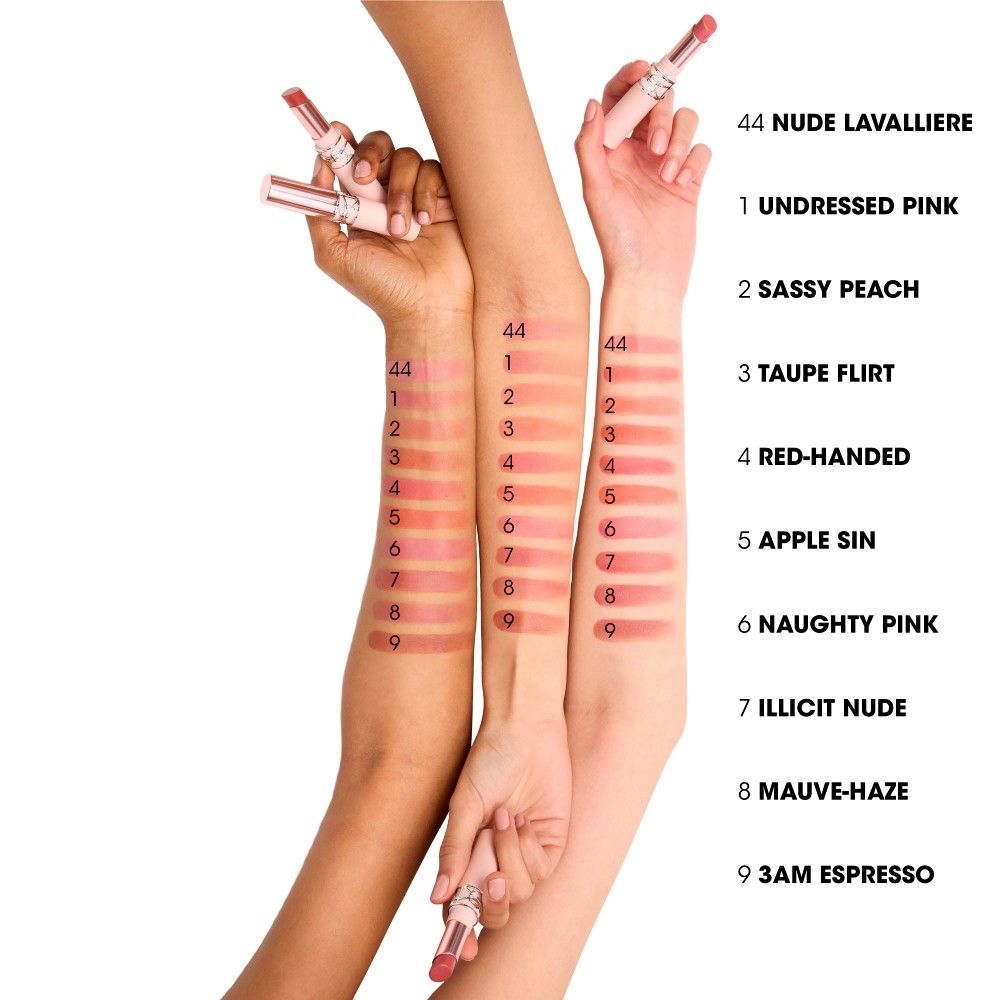 Yves Saint Laurent Lovenude Lip Blusher Soft Blurring Matte Lipstick - 06 Naughty Pink, 3g