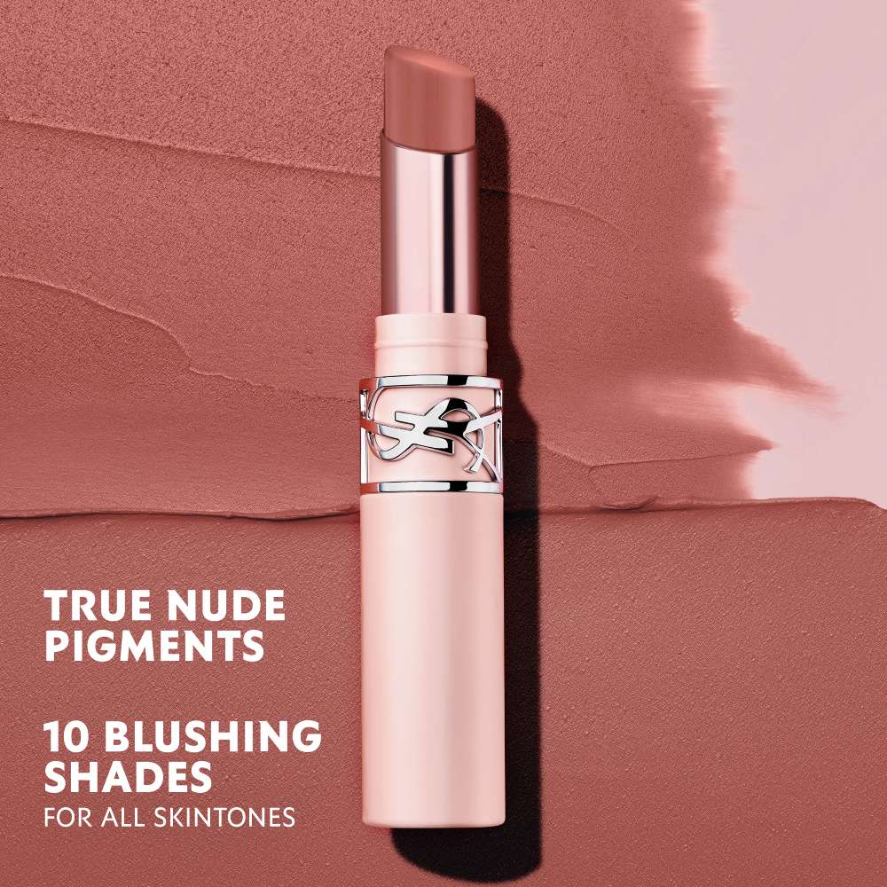 Yves Saint Laurent Lovenude Lip Blusher Soft Blurring Matte Lipstick - 06 Naughty Pink, 3g