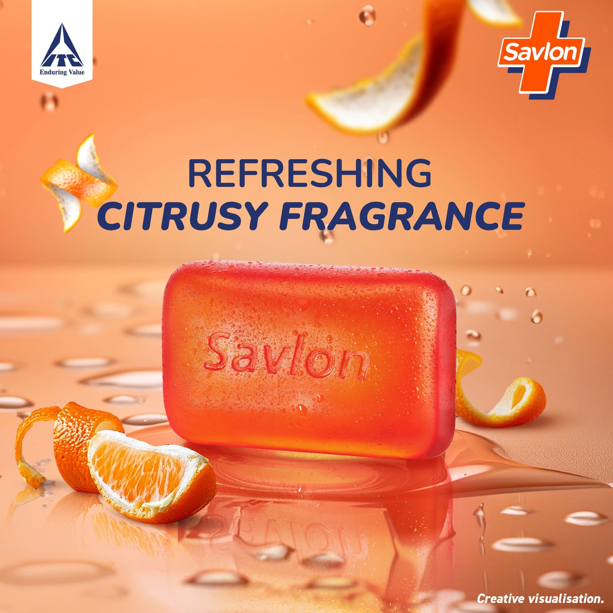 Savlon Moisturizing Glycerin Soap bar (Pack of 5) with Germ Protection, 120g Buy at Indicrest Image 5
