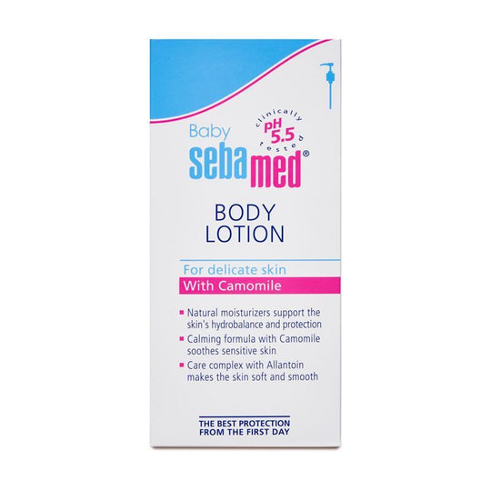 Sebamed Baby Body Lotion, PH 5.5, Camomile & Allantoin, Dermatalogically Tested, Sensitive Skin, 400ml Buy at Indicrest