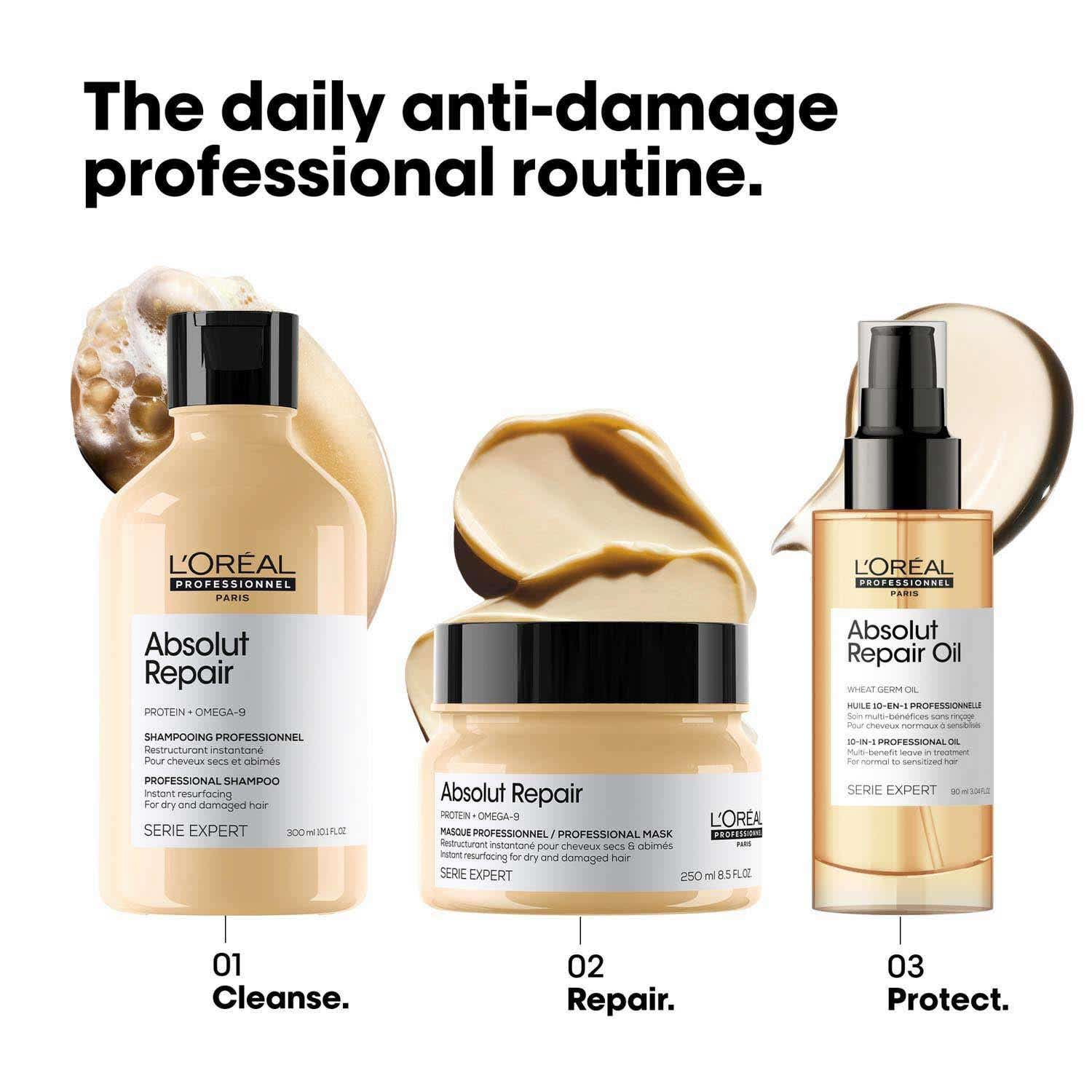 Absolut Repair professional hair duo Indicrest