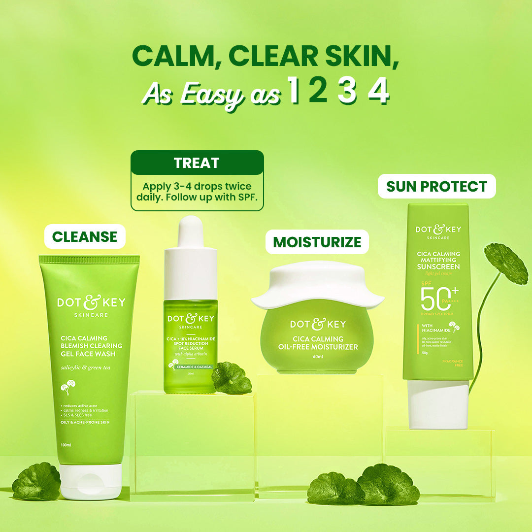 Dot & Key Cica + 2% Salicylic Acid Serum for Acne, 30ml