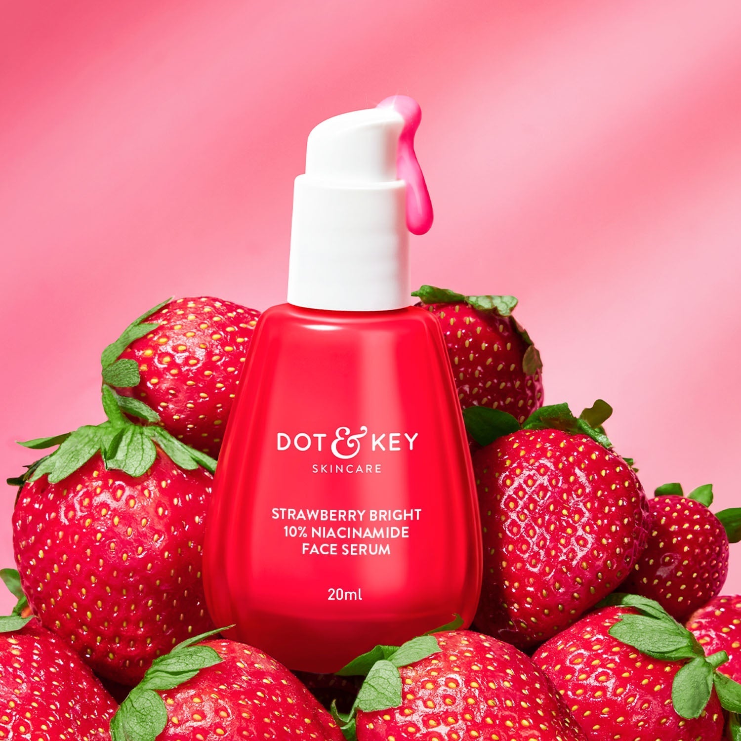 Dot & Key Strawberry Bright 10% Niacinamide Face Serum, 20ml