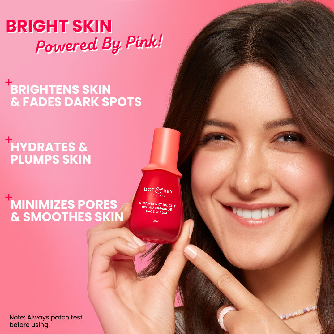 Dot & Key Strawberry Bright 10% Niacinamide Face Serum, 30ml