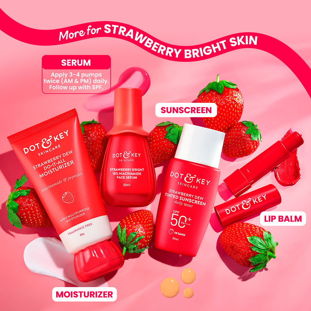 Dot & Key Strawberry Bright 10% Niacinamide Face Serum, 20ml