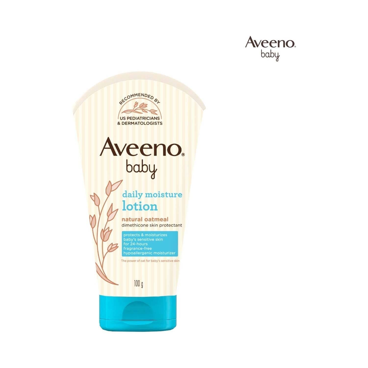 Aveeno Baby Daily Moisture Lotion, 100g