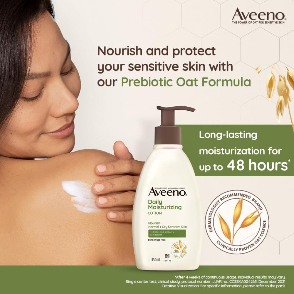 Aveeno Daily Moisturizing Lotion, 354ml Buy at Indicrest Image 3