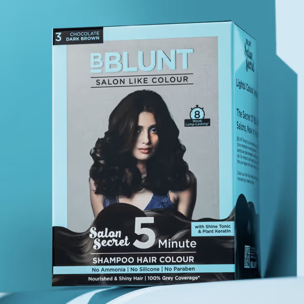 BBlunt 5 Min Hair Color Dark Brown No.3 - Indicrest