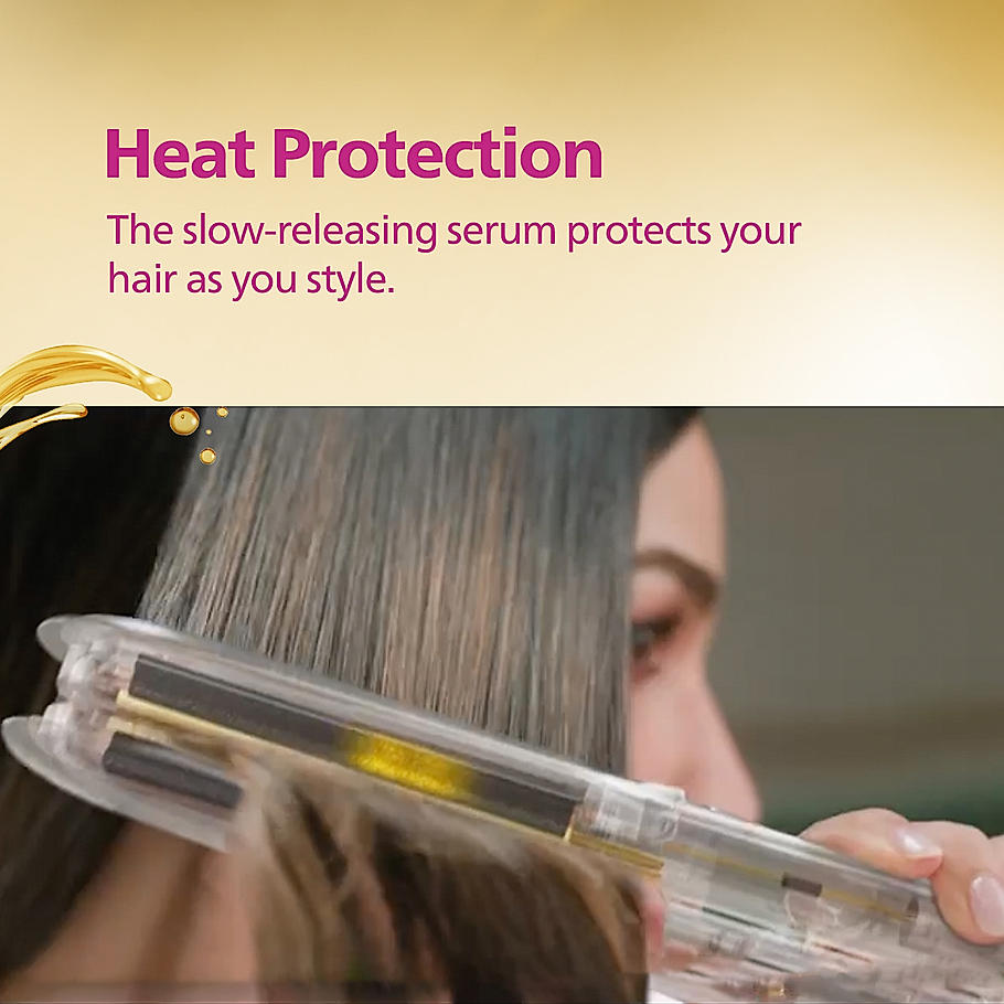 Philips NourishCare Straightener Serum Strips - I Uniquely designed pack of 12 nourishing serum strips I Replaceable Serum Strip for BHS526/00, BHS503/40, BHS507/40, BHS522/00 | BHE050/00*3